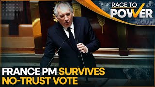 France PM Francois Bayrou Wins Key No-Confidence Vote | Race to Power