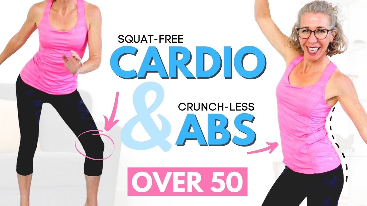 WEIGHT LOSS Workout For Women Over 50 With SQUAT-FREE Cardio + Standing ...