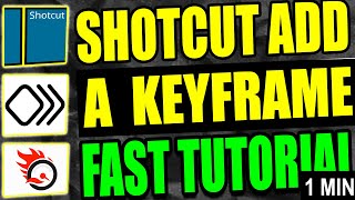 Shotcut Add Keyframe Tutorial (Step by Step Guide – Full Tutorial)