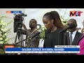 Late MP Ng'eno Wife in Tears as she Emotionally Eulogises Him!