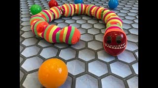 Slither.io. Monster Worm out of sock. DIY