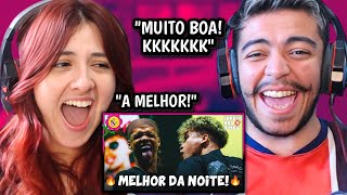 (MELHOR DA NOITE!!🔥🔥) JOTAPE, NEO, TAVIN X KROY, LEVINSK, JAPA | SEMIFINAL | JARDIM DAS RIMAS |REACT