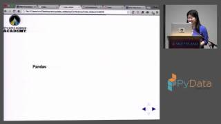 Vivian Zhang - Python Data Analytics Workshop - NumPy, pandas, matplotlib, and SciPy