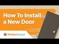 How to Install a New Door | Installation without Screws