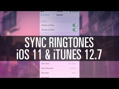How To Sync Ringtones (iTunes 12.7 / iOS 11) How To Sync Ringtones (iTunes 12.7 / iOS 11)