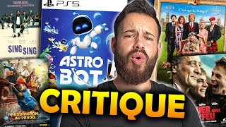 [MULTI CRITIQUE] Astro Bot, Les Tuche 5, Paddington au Pérou, Jouer avec le Feu, Sing Sing