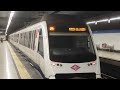 Metro de Madrid: 8211 + 8253 saliendo de Cuatro vientos L10.