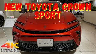 新型トヨタクラウンスポーツZ 2024年 エモーショナルレッド - NEW 2024 TOYOTA CROWN Sport Z Red - New Toyota Crown Sport 2024