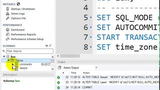 How to Import and Run SQL Script File in Mysql Workbench