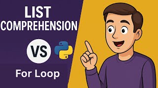 List Comprehension V/S For Loop | Python Interview Hack #careergrowth #python #tricks