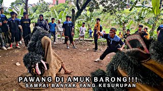 PAWANG KENA AMUKAN BARONGAN!!! SENI REAK LAYUNG PUSAKA PUTRA DI CIKOANG