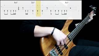 Queen - Another One Bites The Dust (Bass Cover) (Play Along Tabs In Video)