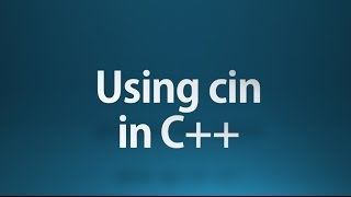 C++ Tutorial - 5 - input data using cin