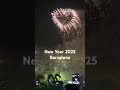 new year 2025 countdown in barcelona epic fireworks u0026 drone show shorts travel christmas