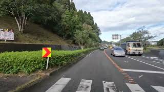 【車載動画】薩摩川内市、道の駅樋脇からでて県道４２、国道３に向かう（２０２４年１１月１１日）