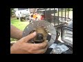 honda foreman 450 disk brake conversion