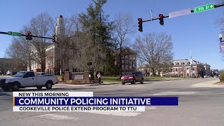 Cookeville police extend initiative to TTU