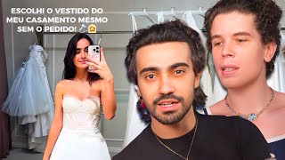 ela já marcou o casamento sem ter sido pedida pelo namorado kk