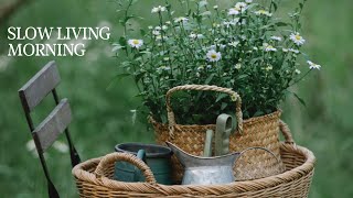 Slow Living Morning Routine | Finding Happiness In The Little Things | Silent Vlog #1
