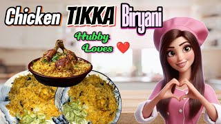 DELICIOUS Chicken Tikka Biryani Recipe You Won't Forget | very easy quick recipe | @danifozi  | #43