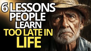 6 LESSONS People Learn TOO Late In LIFE