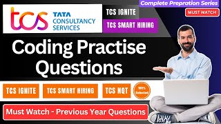 TCS Ignite and Smart Coding practice Questions | TCS Ignite Exam Questions Prepration |TCS Exam 2025