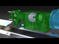 dismantling a progressive cavity pump single screw horizontal pump