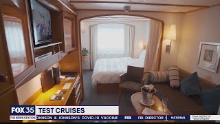 FOX 35 gets an inside look at test cruises before industry opens back up