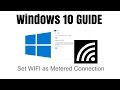 How to Set a Wireless Network as Metered Connection in Windows 10