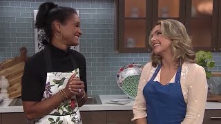 KING 5 news anchor Joyce Taylor shares a recipe for eggplant parmesan! - New Day NW