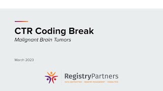 Abstracting Malignant Brain - CTR Coding Break (March 2023)