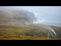 water appears to flow backwards up a waterfall swns