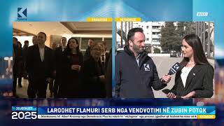 Largohet flamuri serb në vendvotimin në Zubin Potok