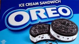 Oreo Ice Cream Sandwich