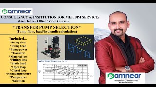 Plumbing design|Transfer Pump selection|Pump head calculation|Hydraulic calculation|Isometric layout