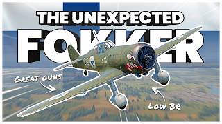 Playing an UNEXPECTED Low-Tier GEM (War Thunder Fokker D.XXI)