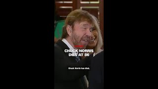 Chuck Norris dies at 86
