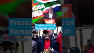 Pressure mounts on Ramaphosa to quit