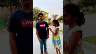 I am very good girl# little soldiers# cute girl with brother # Karthikeya maanvi #viral