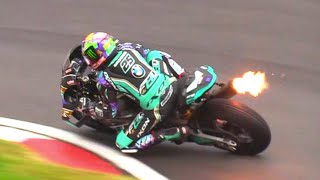 British Superbikes Takes On Cadwell Park (Jumps, Mistakes \u0026 Raw Sound)