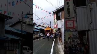 静岡県浜松市天竜区水窪町奥領家 水窪祭2016 屋台 03