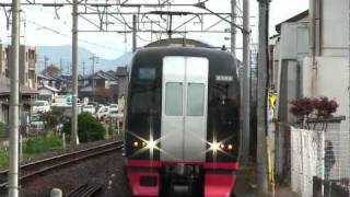 名鉄2300・1700系　三柿野駅入線（警笛付）