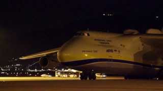 ANTONOV AN-225 Mriya Landing in ATHENS (ATH-LGAV) EL. VENIZELOS