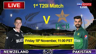 🔴Live- Pakistan vs New Zealand 1st T20 2020 || PAK vs NZ 1st T20 live || opn sports live ||