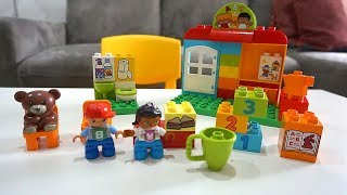 Playing Lego Duplo My Town (Sony A5100)