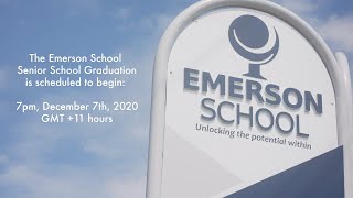 Emerson School Senior Graduation 2020