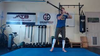 Using Half Kneeling, Kneeling and Moving Mace 360's \u0026 10-2's.