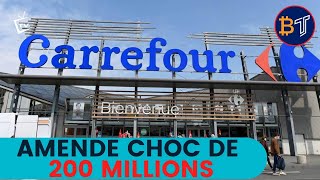 📉 Carrefour chute de 9% : L'Amende de 200 Millions qui fait Trembler les Investisseurs !