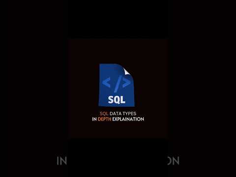 Explaining SQL Data Types Like You're Five – Beginner's Guide #feedshorts #coding #sql #codinghacks