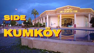 SIDE KUMKOY. EVENING WALKING TURKEY  #side #kumkoy #turkey